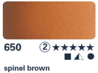 Akvarelová barva Horadam 1/2 – 650 spinel brown