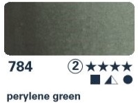 Akvarelová barva Horadam 1/2 – 784 perylene green