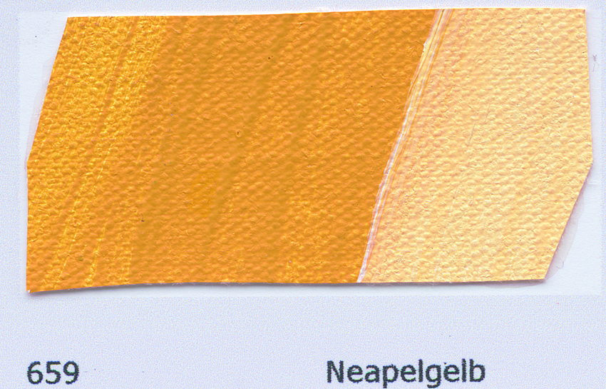 Akrylová barva Akademie 60ml – 659 Naples yellow