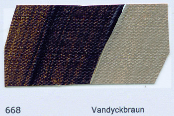 Akrylová barva Akademie 60ml – 668 Vandyke brown
