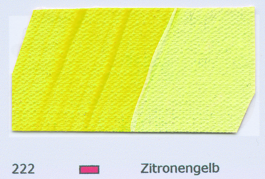 Akrylová barva Akademie 250ml – 222 lemon yellow