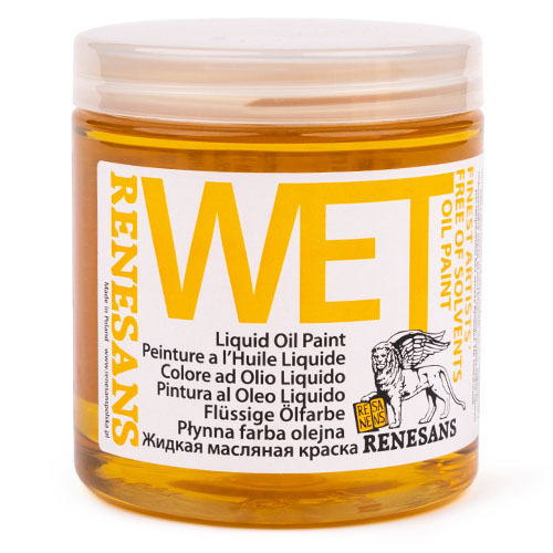 Podkladová olejová barva Wet 250ml – transparentní
