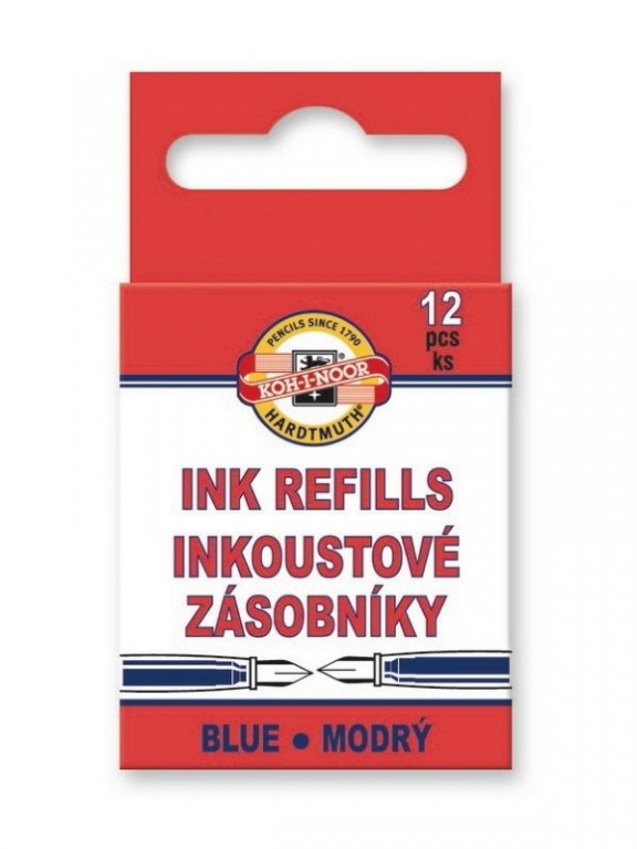 Inkoustové bombičky Koh-i-noor 12ks