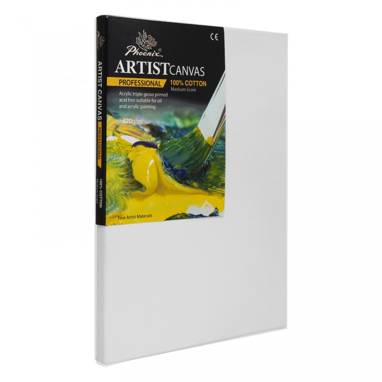 Bavlněné plátno napnuté Phoenix Professional – 24x30cm