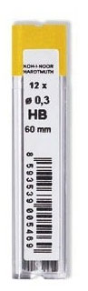 Náhradní tuhy do mikrotužky HB 0,3mm