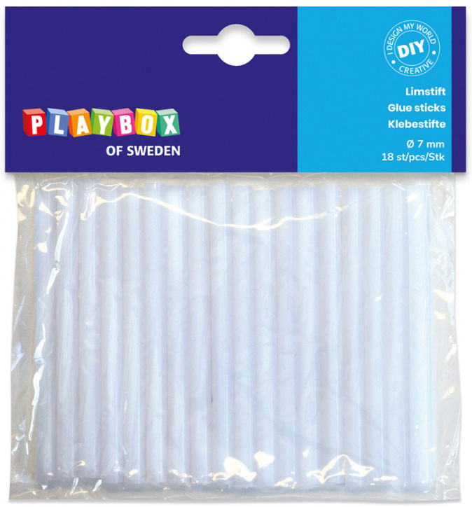 Tyčinky do tavné pistole 7mm 18ks