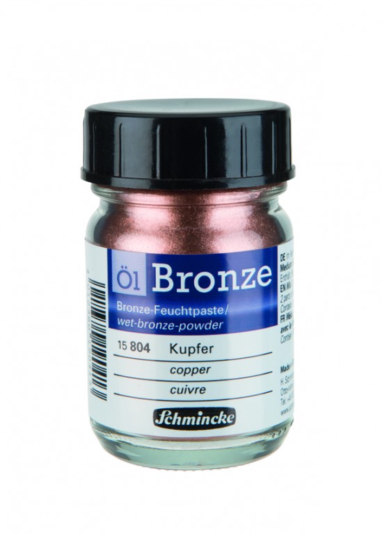 Zlaticí pasta Schmincke Oil 50ml – 804 copper