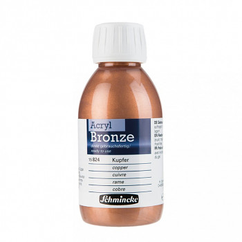 Zlaticí pasta Schmincke Acrylic 150ml – 824 copper
