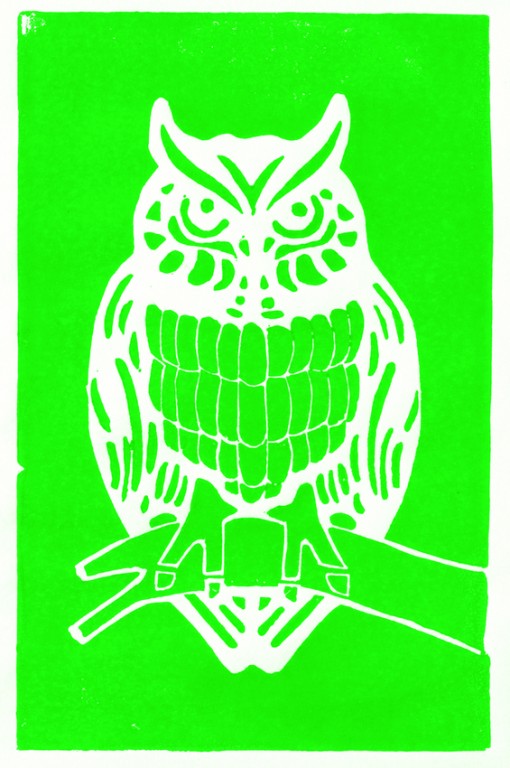 Linorytová barva Schmincke 120ml – 520 permanent green