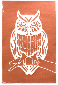 Linorytová barva Schmincke 120ml – 830 copper