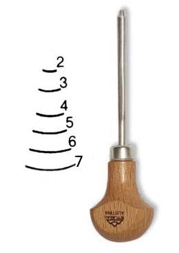 Rydlo Stubai jemné U 5805 – šířka 3mm