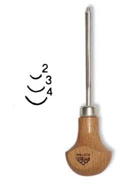 Rydlo Stubai ostré U 5809 – šířka 4mm