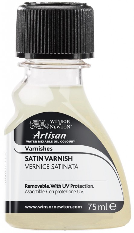 Artisan závěrečný lak saténový 75ml vodou ředitelný