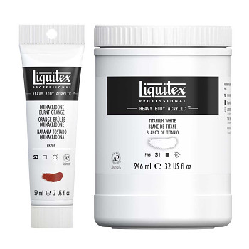 Akrylová barva Liquitex Heavy body – 108 odstínů