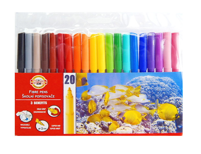 Fixy trojhranné 20ks