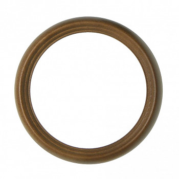 Kulatý rám hnědý 13,5cm