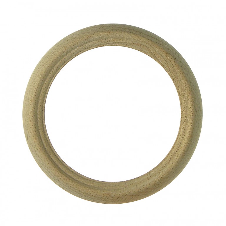 Kulatý rám přírodní 9cm