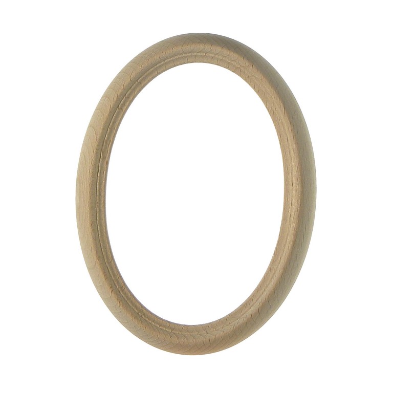 Oválný rám přírodní 9x13cm