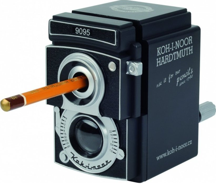 Ořezávátko stolní plastové - retro design