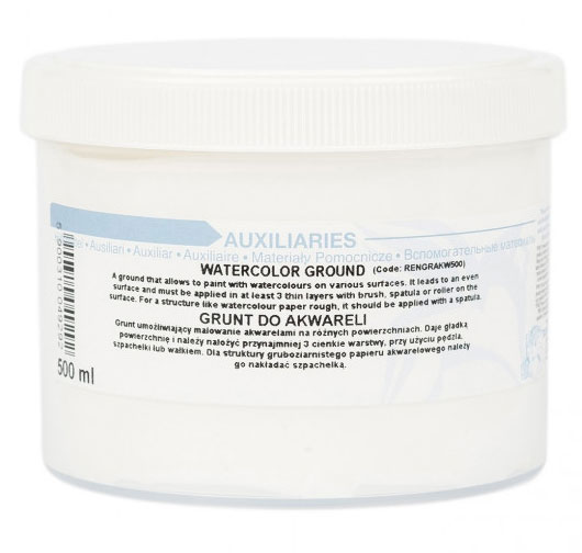 Podkladový šeps pro akvarelové barvy Renesans 500ml