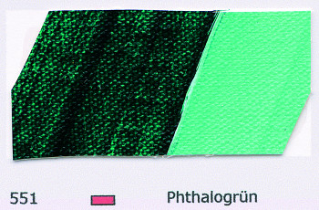 Akrylová barva Schmincke 500ml – 551 phthalo green