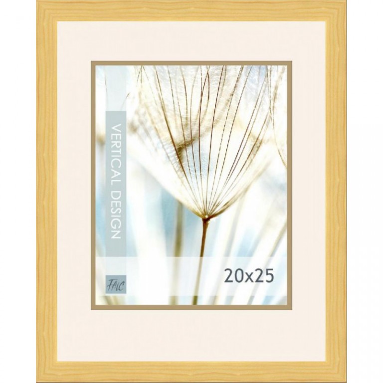 Dřevěný rám Quadro přírodní – 20x25cm