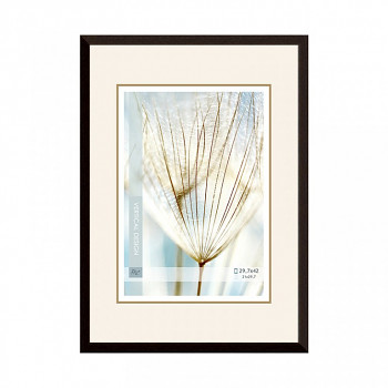 Dřevěný rám tmavě hnědý Quadro6 - A3