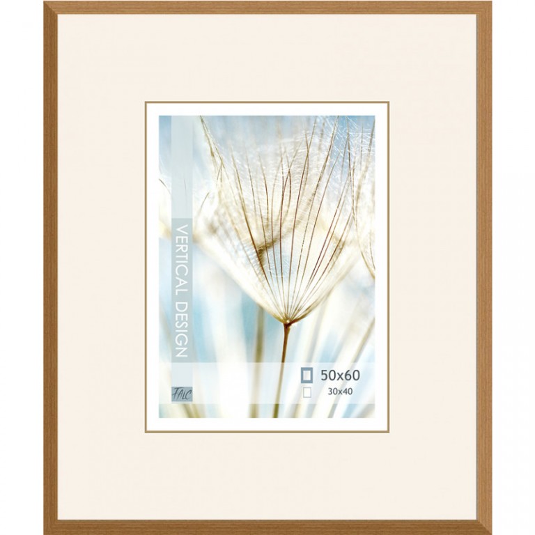 Dřevěný rám hnědý SW 08 – 50x60cm