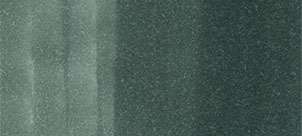 Copic sketch marker - BG75 abyss green