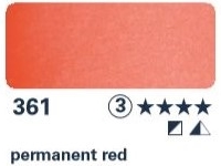 Akvarelová barva Horadam 15ml – 361 permanent red