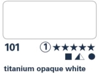 Akvarelová barva Horadam 1/1 – 101 titanium opaque white