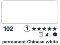 Akvarelová barva Horadam 1/1 – 102 permanent Chinese white