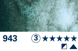 SG akvarelová barva Horadam 1/2 – 943 forest blue