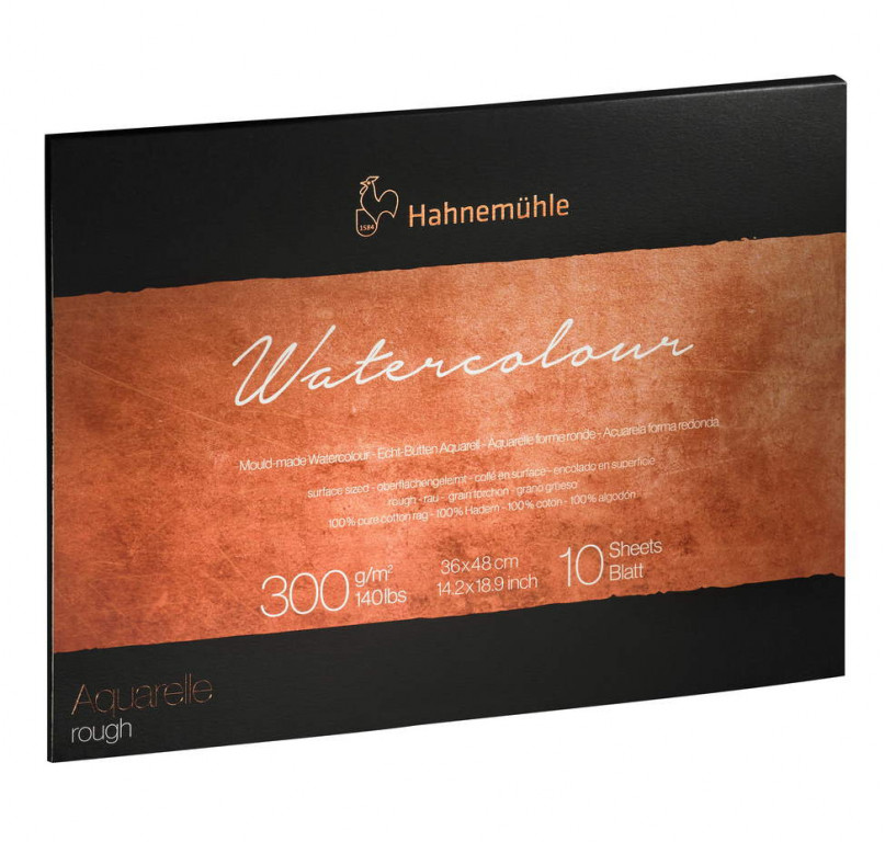 Akvarelový blok HHM Collection 36x48cm rough 300g