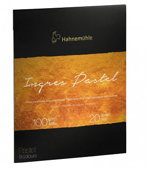 Ingres pastelový blok HHM Collection 24x31cm – 9 odstínů
