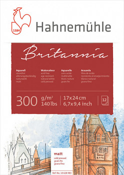 Blok pro akvarel HHM Britania 17x24cm 300g