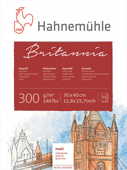 Blok pro akvarel HHM Britania 30x40cm 300g