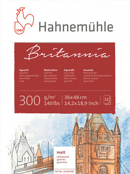 Blok pro akvarel HHM Britania 36x48cm 300g