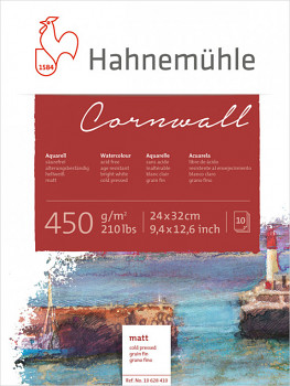 Blok pro akvarel HHM Cornwall 24x32cm CP 450g