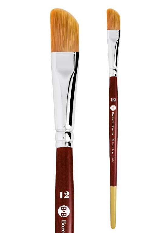 Syntetický štětec kindžál, serie 8 – velikost 12