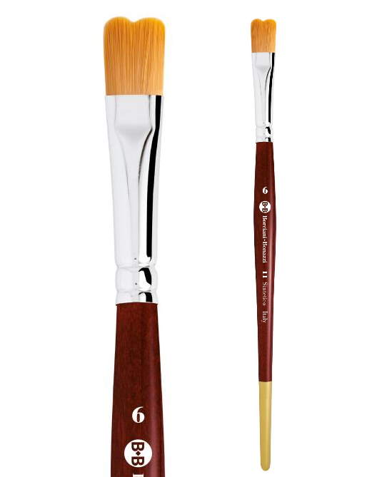 Štětec tvaru W, serie 11 – velikost 12