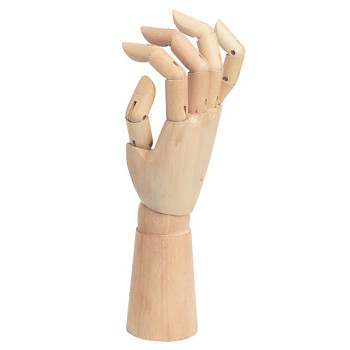 Model pravá ruka 30cm – muž