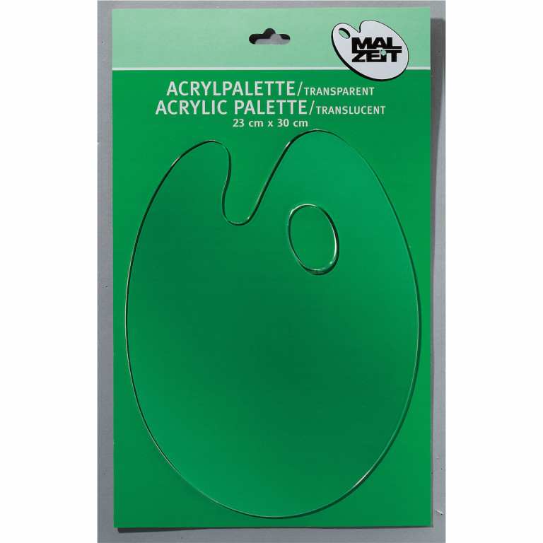 Plastová paleta průhledná malá 23x30 cm