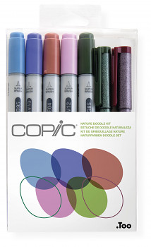 Copic Ciao sada 5+2 Nature Doodle Kit