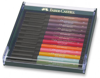Sada popisovačů Faber-Castell 12ks – Podzimní barvy