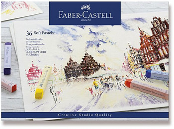 Sada pastelových kříd Faber-Castell 36 ks