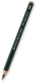 Grafitová tužka Faber-Castell 9000 Jumbo - různé tvrdosti
