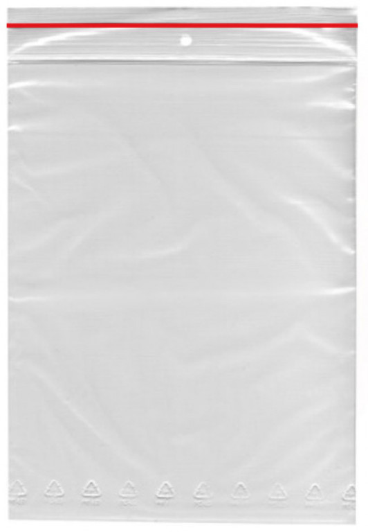 Sáček PE se zipem - 10x15 cm (100 ks)