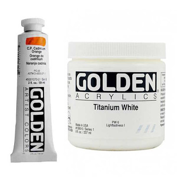 Akrylová barva Golden Heavy Body – všechny odstíny