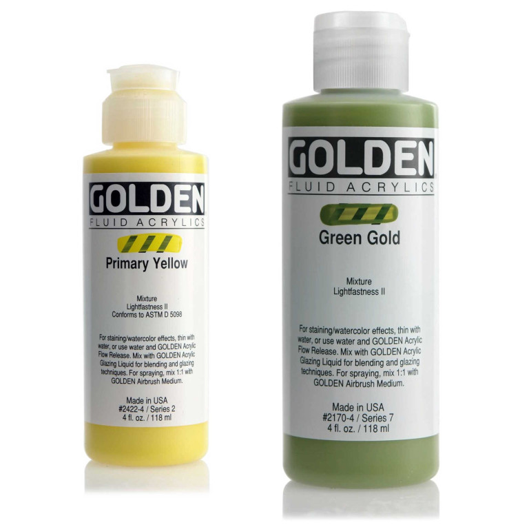 Akryl Golden Fluid